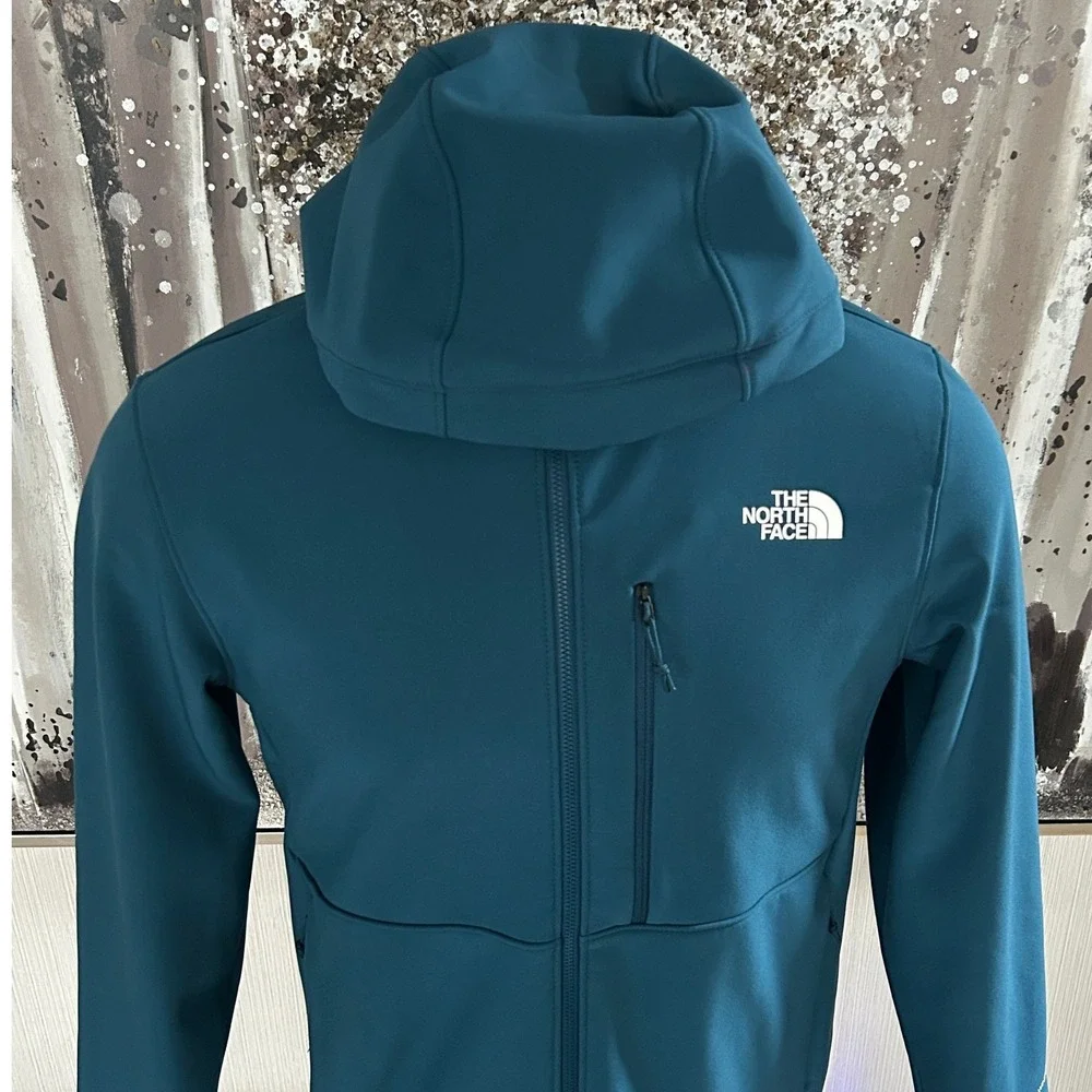 The North Face Men's Apex Bionic 3 DWR Softshell Hooded Jacket - Size M